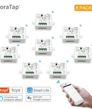 LoraTap 220V Plastic Wireless Remote Control Switch DIY Module