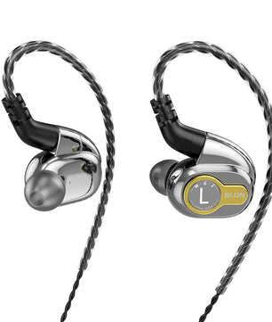 Metal 3.5mm Balanced Armature Carbon Diaphragm Earphones