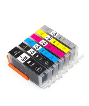 PGI670XL CLI671XL Ink Cartridge Compatible For Canon PIXMA MG7760/TS5060