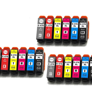 T478 T378XL Ink Cartridge Compatible For Epson Expression Photo XP-8500
