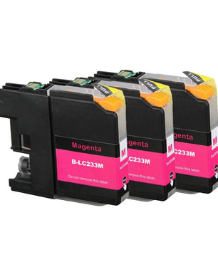 3 PCs LC233 Ink Cartridge For Brother MFC-J5720/J4120/J4620/J5320