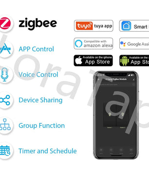 LoraTap 5A Plastic Remote Control Light Switch Relay Module