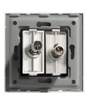 Bseed 10A Glass Panel Wireless WIFI Control Smart Power Socket