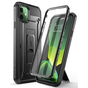 Polycarbonate Full-Body Rugged Holster Bumper Case For iPhone 11