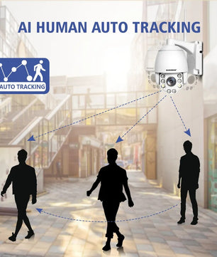 Boavision 5MP Night Vision High Speed Auto Tracking Dome Camera