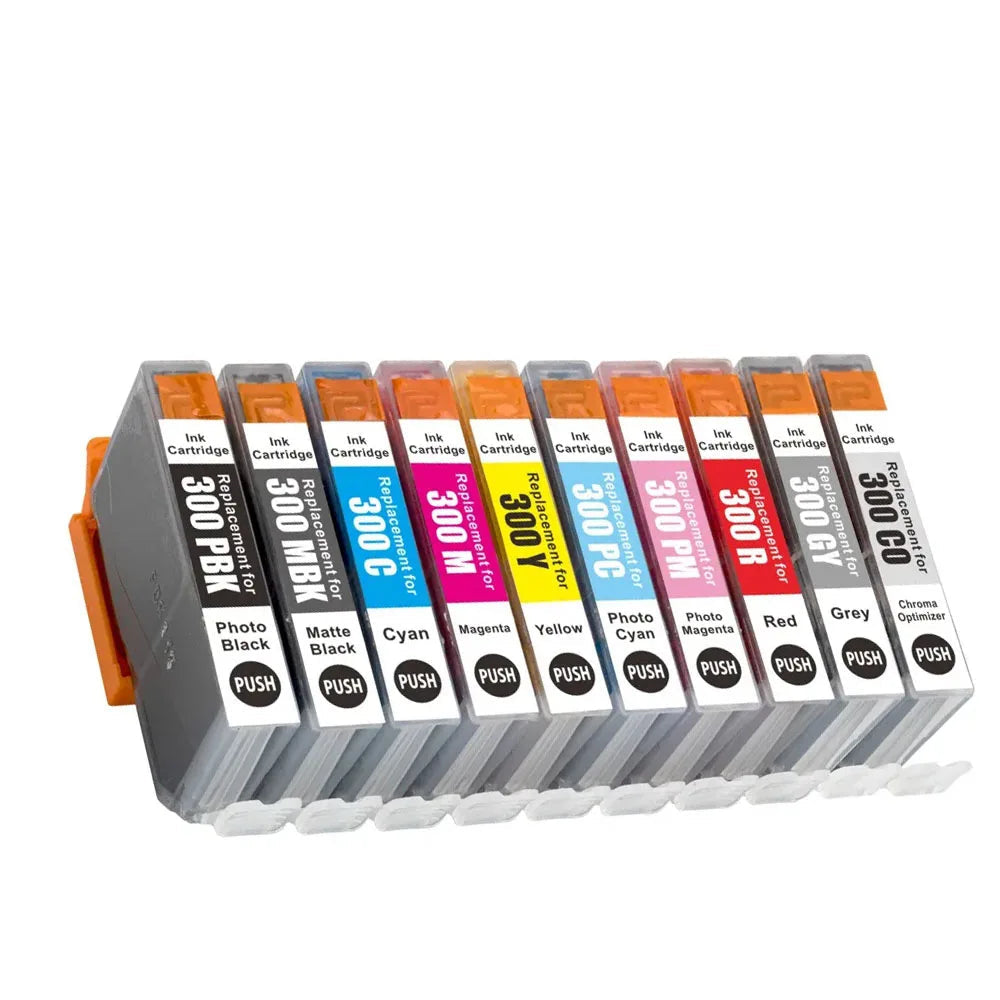 PFI300 Ink Cartridge Compatible For Canon imagePROGRAF PRO-300 Printer