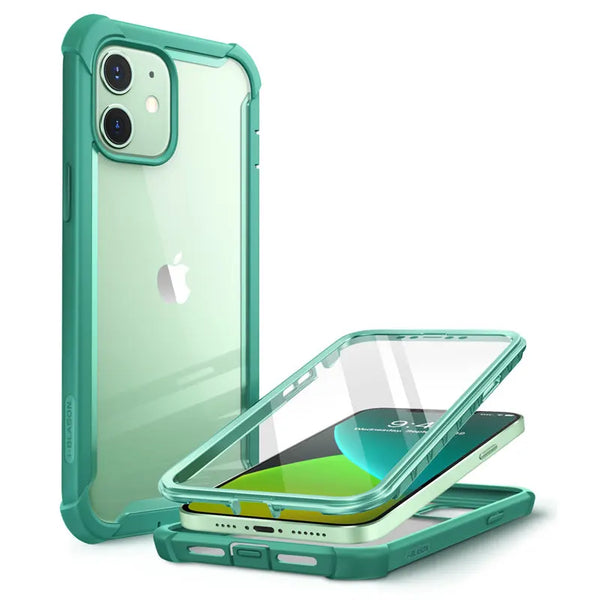 Polycarbonate Full-Body Rugged Bumper Case For iPhone 12 Mini