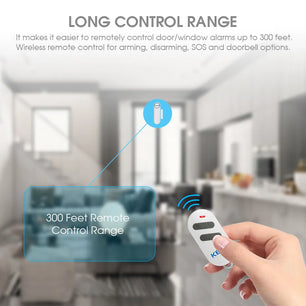 Kerui Plastic Smart Wireless Home Door Windows Security Sensor