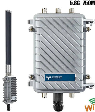 2.4GHz High Power 750Mbps WIFI Extender Router Base Station