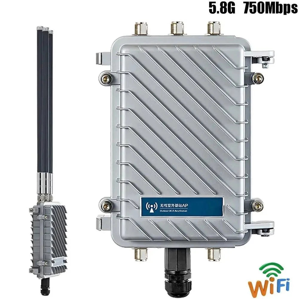 2.4GHz High Power 750Mbps WIFI Extender Router Base Station