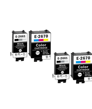 T2661-T267 Ink Cartridge Compatible For Epson Workforce WF-100W