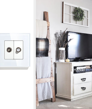 Bseed 10A Glass Panel Wireless WIFI Control Smart Power Socket