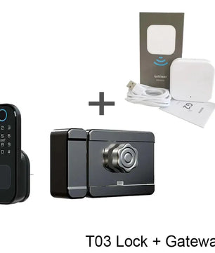 RayKube Stainless Steel Fingerprint Digital Smart Door Lock