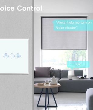 Bseed Alloy Multi Gang Roller Shutter APP Control Wifi Switch