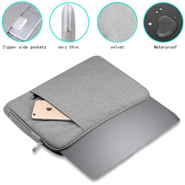 Nylon Protective Plain Pattern Universal Portable Laptop Cover