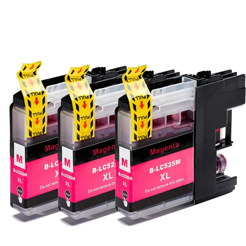 LC525-LC529 Ink Cartridge Compatible For Brother DCP-J100 DCP-J105 MFC-J200