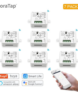 LoraTap 220V Plastic Wireless Remote Control Switch DIY Module