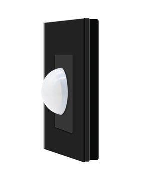 Bseed Alloy Crystal Glass Push Button Human Motion Sensor Switch