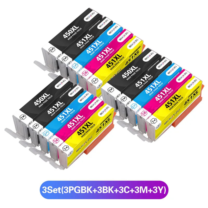 450XL Ink Cartridge Compatible For Canon PIXMA MG5420/5422/6320