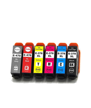 T478 T378XL Ink Cartridge Compatible For Epson Expression Photo XP-8500
