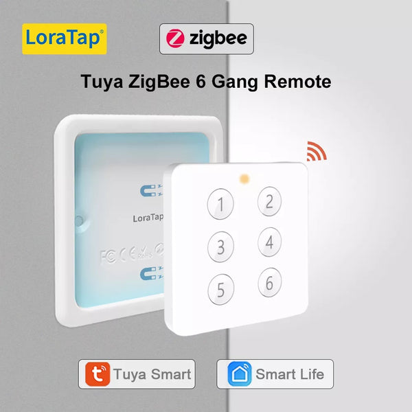 LoraTap Plastic Magnetic Moveable Remote Control Switch