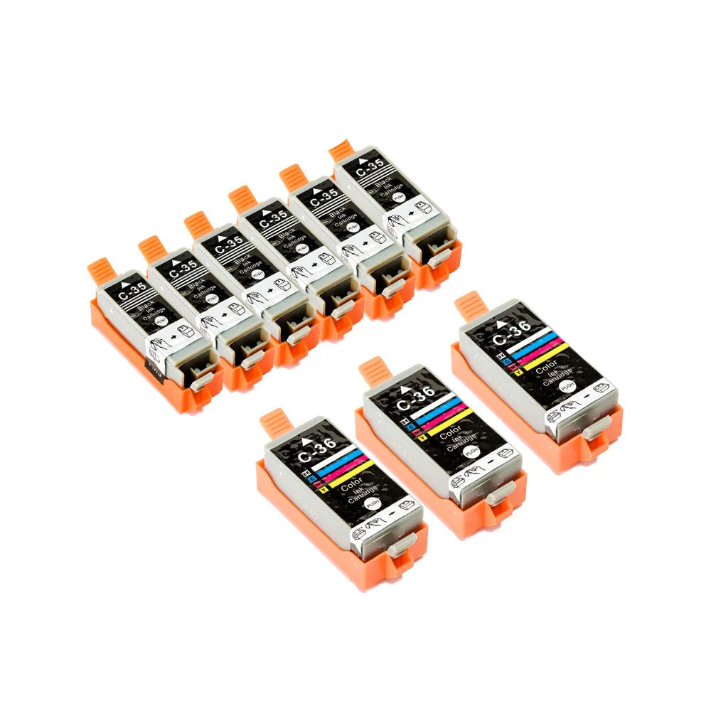 PGI35 CLI36  Ink Cartridge Compatible For Canon PIXMA IP100 iP110 IP100B