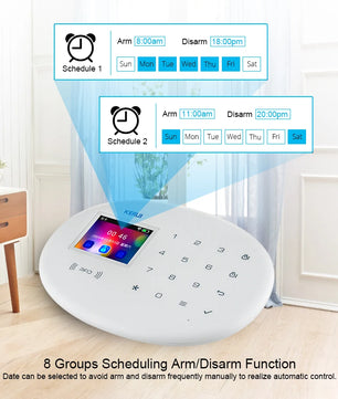 Kerui Plastic Smart Wireless Home Door Windows Security Sensor Kit