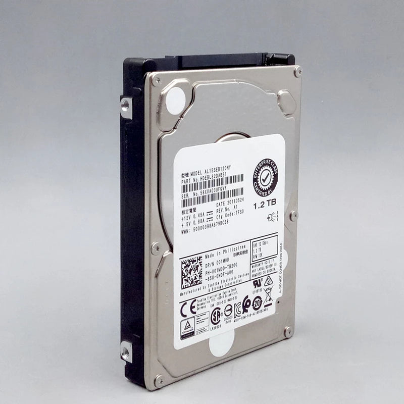 1.2TB 2.5" SAS 128MB Universal 10K For Enterprise Class HDD