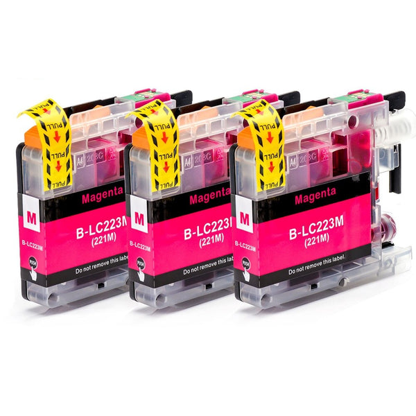 LC221 LC223 Ink Cartridge For Brother MFC-J4420DW/J4620DW Printer