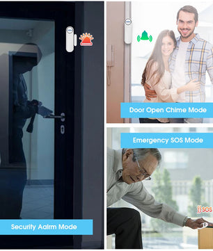 Kerui Plastic Smart Wireless Home Door Windows Security Sensor