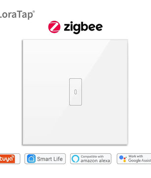 LoraTap 20A Plastic Panel Voice Control Water Heater Wall Switch