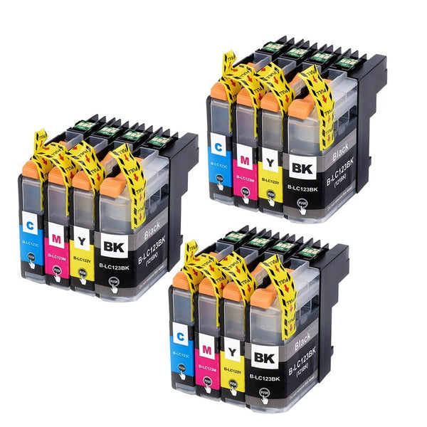 LC121 LC123 Ink Cartridge For Brother DCP-J4110DW/J132W/J152W