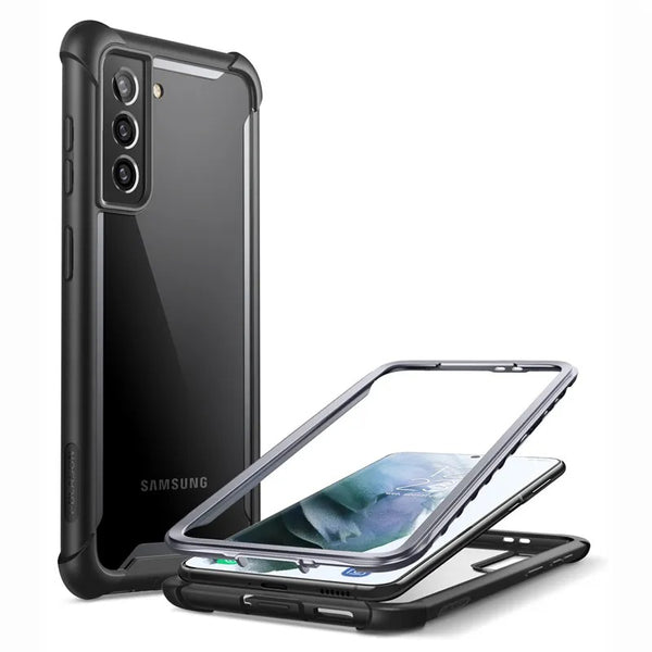 Polycarbonate Full-Body Rugged Bumper Case For Samsung Galaxy S21