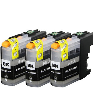 3 PCs LC233 Ink Cartridge For Brother MFC-J5720/J4120/J4620/J5320
