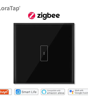 LoraTap 20A Plastic Panel Voice Control Water Heater Wall Switch