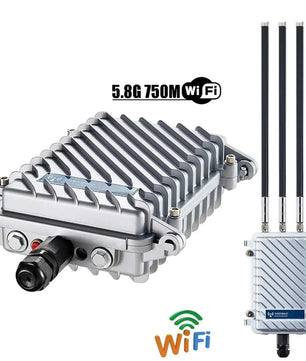 2.4GHz High Power 750Mbps WIFI Extender Router Base Station