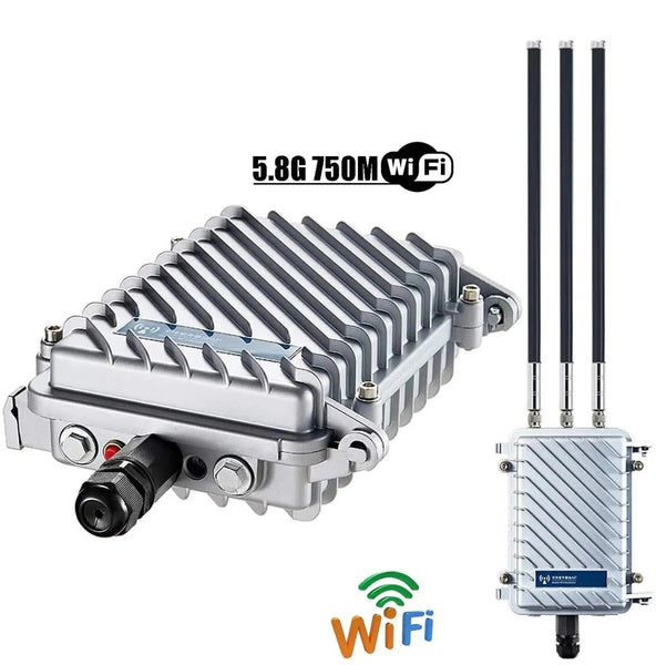 2.4GHz High Power 750Mbps WIFI Extender Router Base Station
