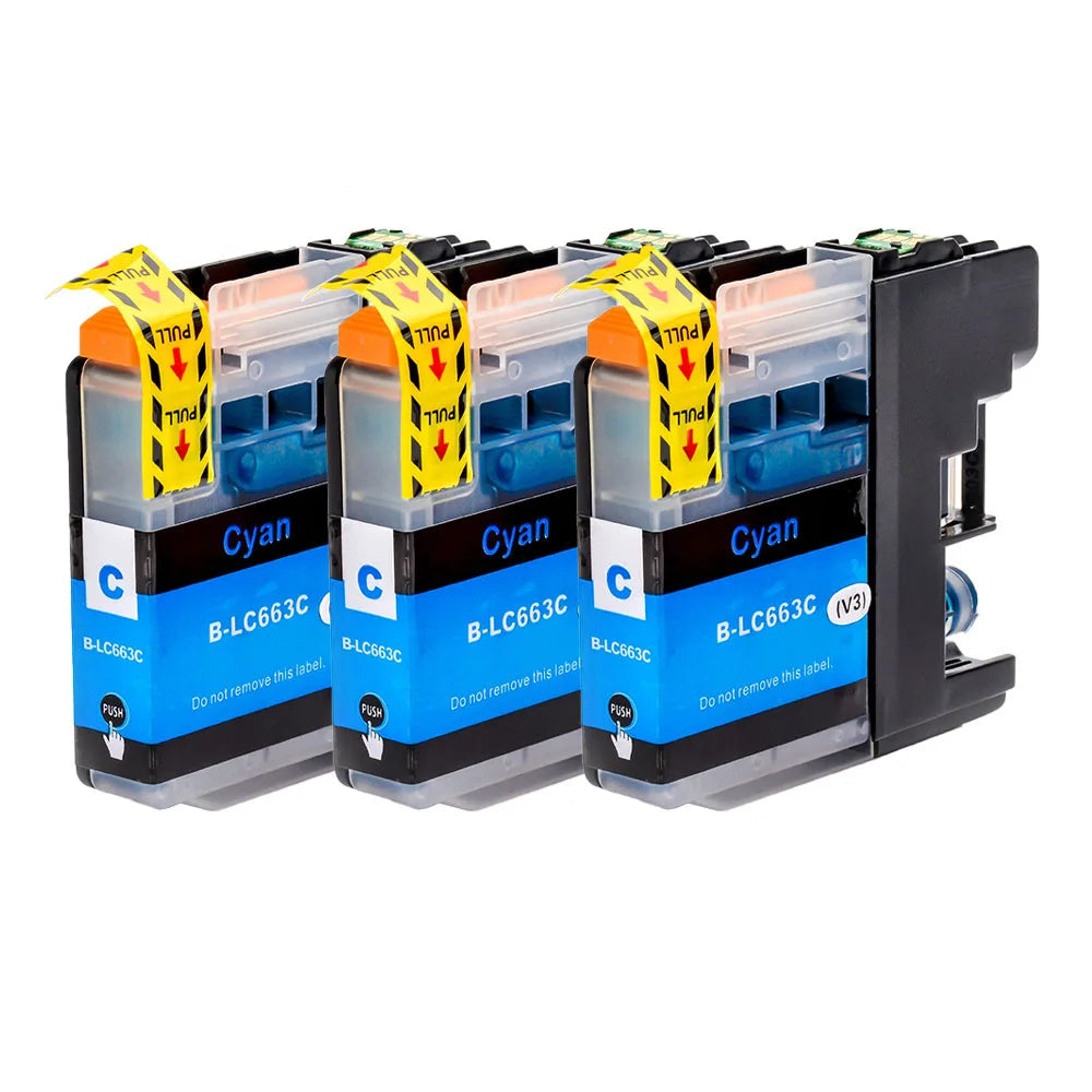 LC663 Ink Cartridge Compatible For Brother MFC-J2320 J2720 Printer