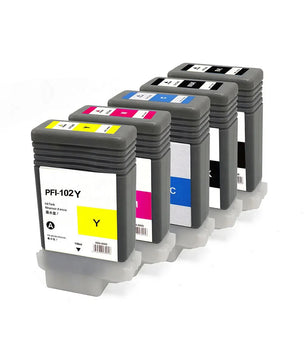 PFI-102 Ink Cartridge Compatible For Canon IPF500 IPF510 IPF610 IPF700