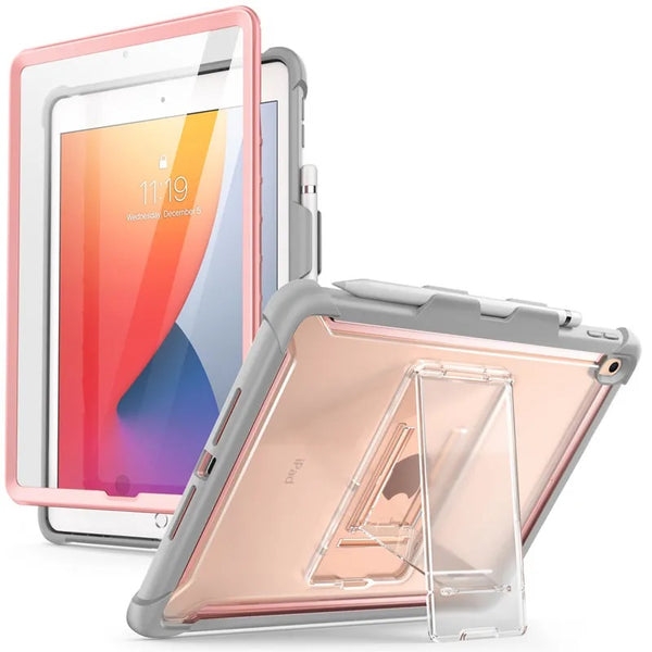 Polycarbonate Full-Body Kickstand Bumper 10.2 Inches Case For iPad