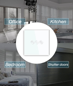 Bseed Alloy Multi Gang Roller Shutter APP Control Wifi Switch