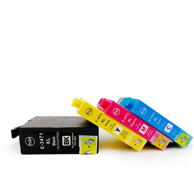 T3471-T3474 Ink Cartridge Compatible For Epson WorkForce Pro WF-3720DWF