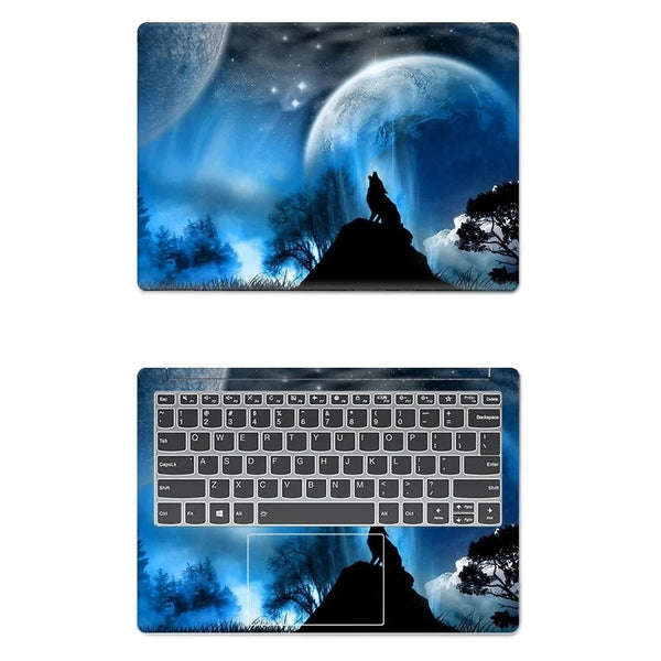 PVC Protective Galaxy Pattern Laptop Skin Cover