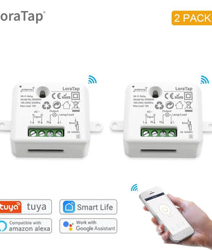 LoraTap 220V Plastic Wireless Remote Control Switch DIY Module