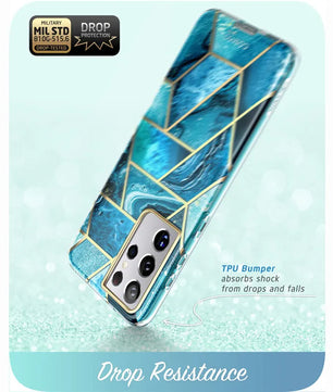 Polycarbonate Full-Body Rugged Case For Samsung Galaxy S21 Ultra