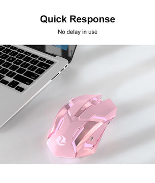 1600 DPI 2.4G USB Bluetooth Support Wireless Rechargeable Mouse