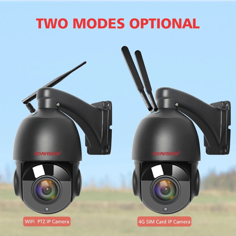 Boavision 5MP Night Vision High Speed Auto Tracking Dome Camera