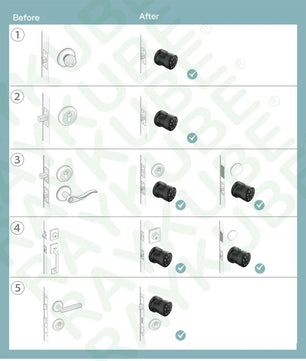 Stainless Steel Fingerprint Bluetooth WIFI Right Push Door Lock