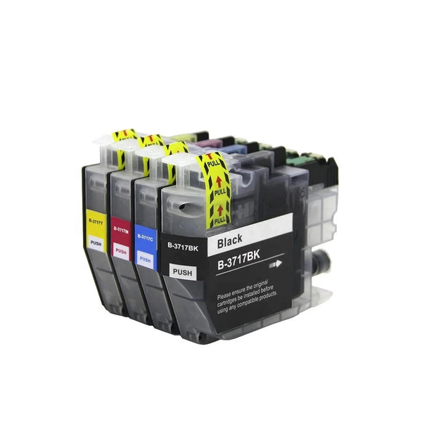 2 PC LC3717 Ink Cartridge For Brother MFC-J2330DW MFC-J2730DW