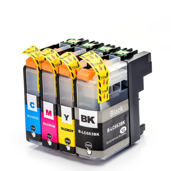 LC663 Ink Cartridge For Brother MFC-J2320 MFC-J2720 Printer